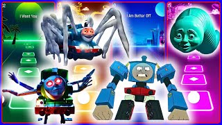 Cursed Thomas vs Spider Thomas vs Thomas Tank Engine Cartoon vs Thomas The Train Eater Coffin Dance