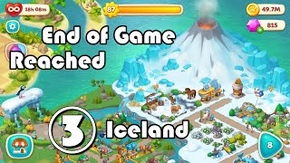 Wildscapes Walkthrough Gameplay -  Unlocking All Animals - Iceland - Part 3 - Match 3 Mobile Games screenshot 1