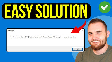 EASY Fix A D3D11 compatible GPU (2025)