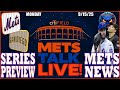 Mets Talk Live | Mets vs Padres Series Preview | New York Mets | Mets News | Mets Show | Sean Manaea
