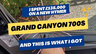 I Spent £135,000 on a New Hymer Grand Canyon 700 S… and This Is What I Got 😭