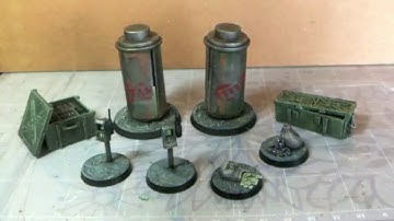 Batman Miniature Game Custom Objective Markers