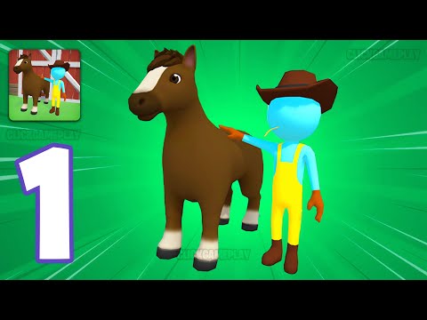 Horse Life Gameplay Walkthrough Part 1 - Tutorial Riding A Horse (Android,iOS)