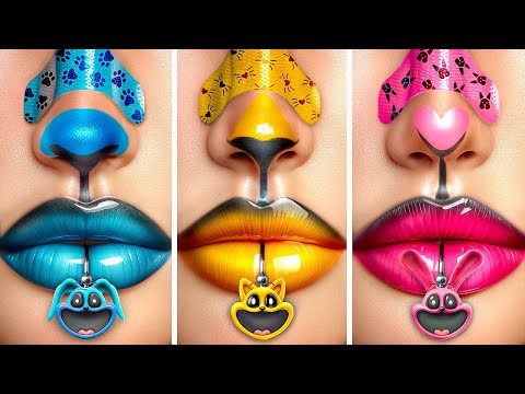 Eénkleurige Make-over Challenge! CatNap vs DogDay vs Smiling Critters
