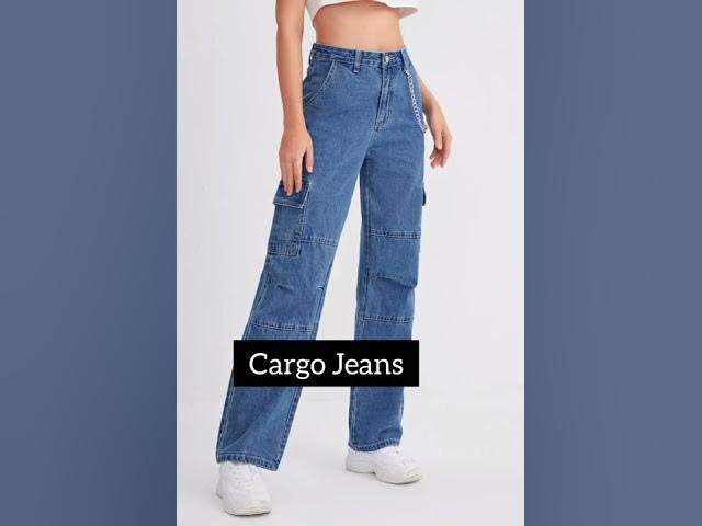 15 Different Types of Jeans with names for Women and Girls #shorts #viral #uniquefashionideas