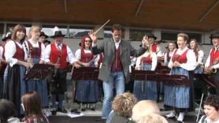 Bozner Bergsteigermarsch gespielt und gesungen-Showdirigent Franz Steinwender
