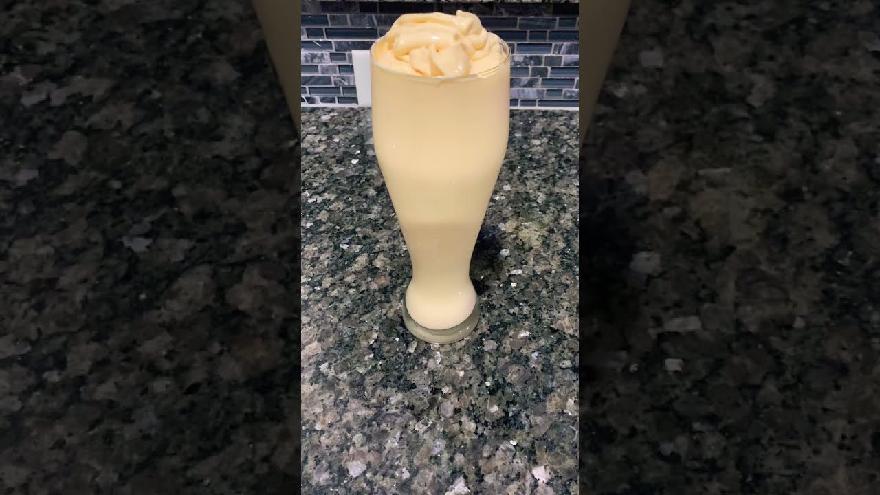 Sap’s delicious vanilla mousse
