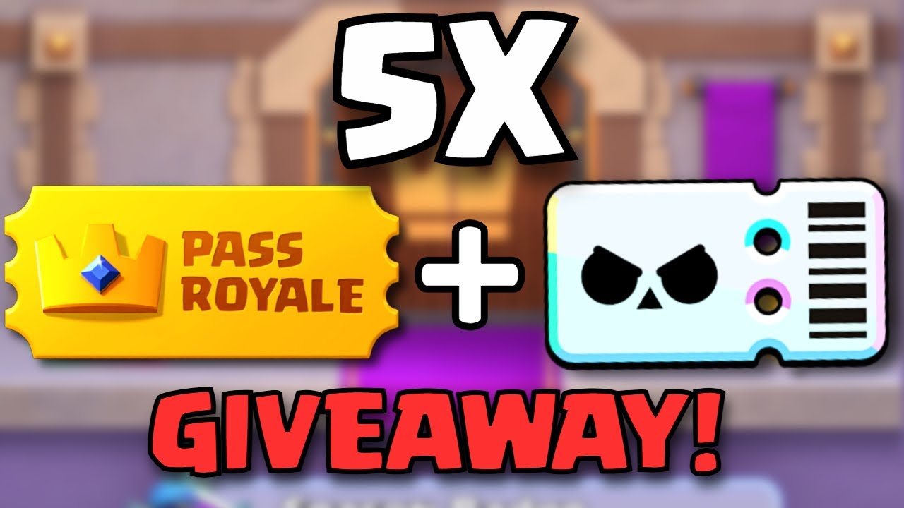 5x CLASH AND BRAWL PASS GIVEAWAY!