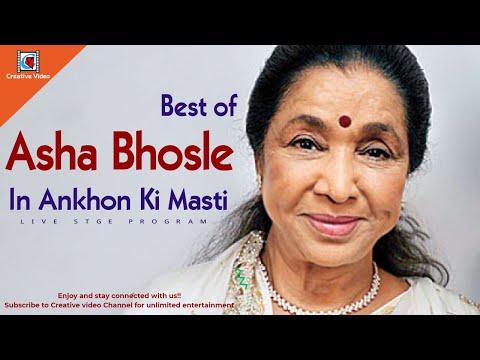 In Ankhon Ki Masti | इन आँखों की मस्ती || Umrao Jaan Old Is Gold  #AshaBhosle Live in concert