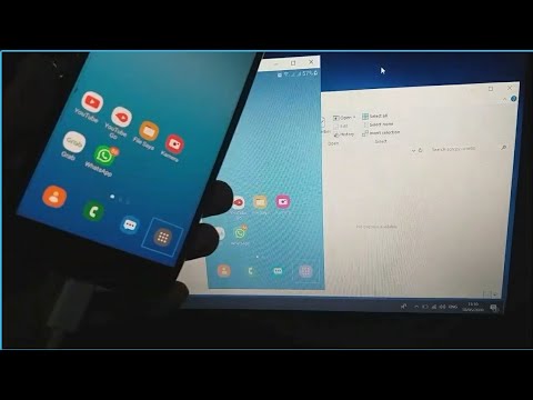 Cara Menampilkan Layar Hp Di Pc Youtube