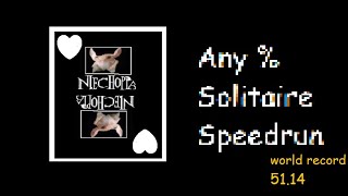 Solitaire Speedrun (Any%)(WR) 51.14:001