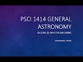 General Astronomy: Lecture 20 - Why the Sun Shines