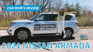 2021 Nissan Armada: Fresh Look, Same Problems | CAR MOM TOUR