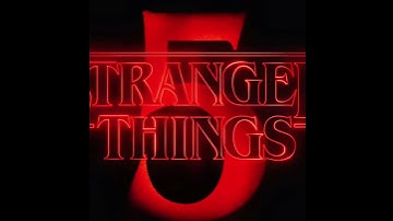 Stranger Things Season 5 🔥🔥