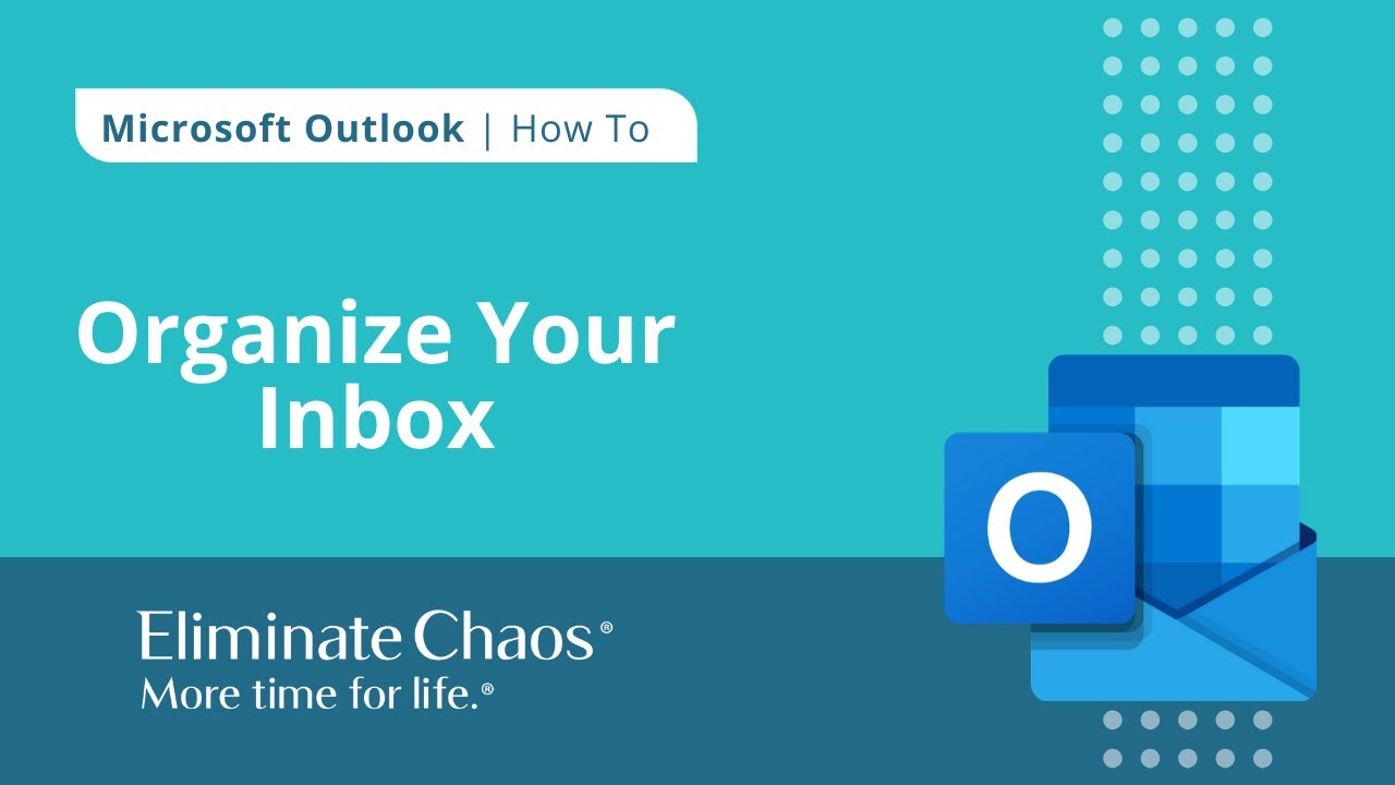 how to organize hotmail inbox