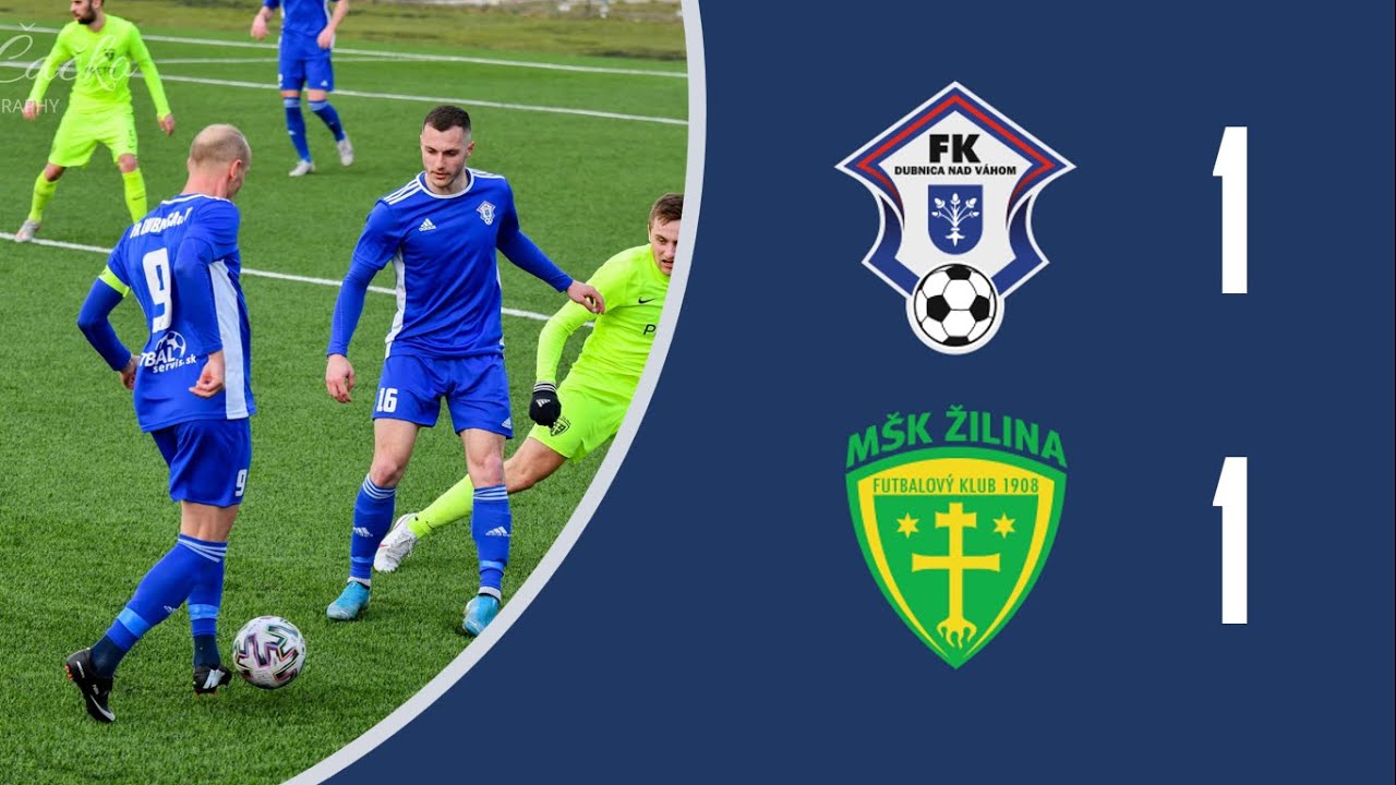 Highlights: FK Dubnica nad Váhom - MŠK Žilina B