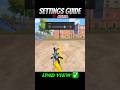 iPad View Settings Guide 🔥✅❌#bgmi #pubg #tipsandtricks #sensitivity #settings #headshot