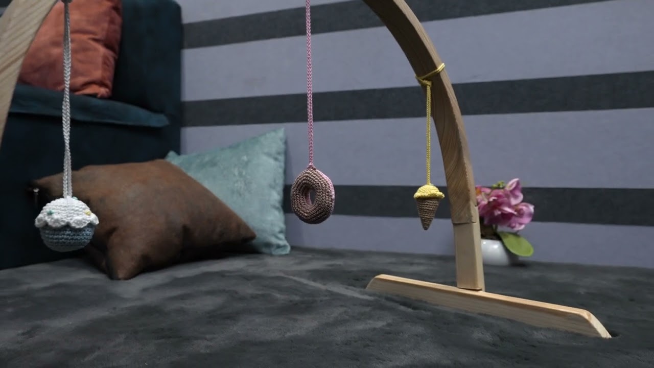 Rocking Potato's Arch Wooden Baby Gym