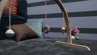 Rocking Potato's Arch Wooden Baby Gym
