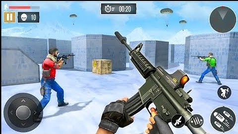 FPS Commando Shooting Games: Level Complete: Android Gameplay.