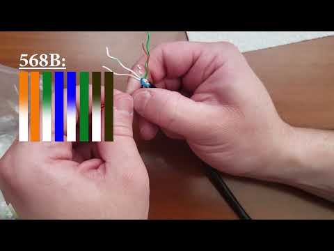 How To Cut, Make, And Crimp A Cat6 Ethernet Network Cable Simple And Easy Way