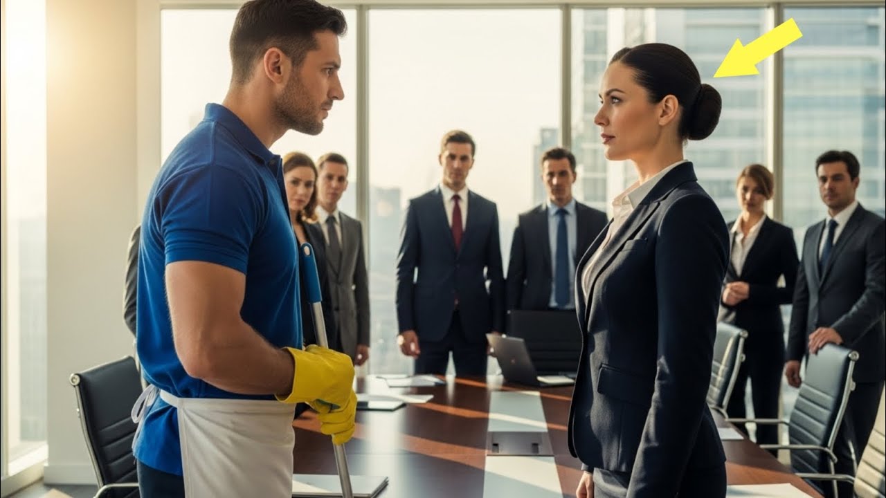 Single Dad Janitor Solved a $500M Deal by Speaking Chinese — What Happened Left the CEO Stunned