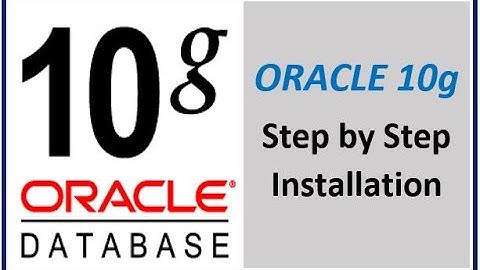 Step by Step Installation of Oracle 10g | Urdu | Hindi