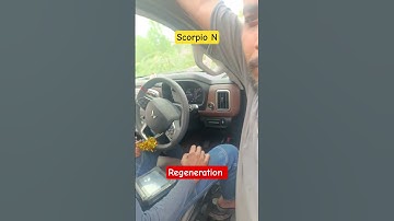mahindra scorpio n regenration #aspur #mechanic #lokpriyamotors #scorpio #bs6 #regenration #dpf