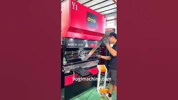 Hogi All-electric servo CNC press brake.Model PB3012(6axis),with 2D programming#machine #electric