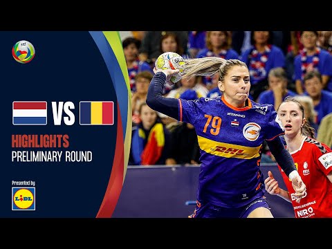 Dutch secure win in a close game | Netherlands vs Romania | Highlights | PR | Women&#039;s EHF EURO 2022