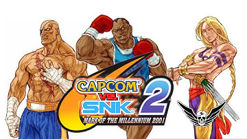 Capcom VS SNK 2 Mark of the Millennium 2001 Balrog Vega Sagat No Commentary