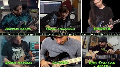 The Biggest Shred Collab Song In The World (parts 1-4)