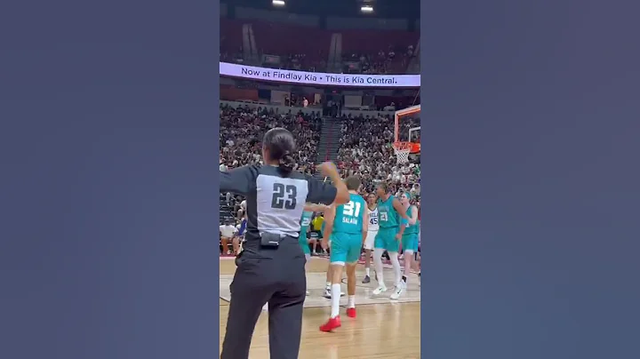 Hornets WIN over the 76ers off a Ryan Kalkbrenner block! #shorts