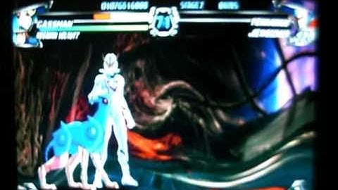 Tatsunoko vs. Capcom UAS - Casshan & Megaman Volnutt Playthrough 2 (Level 8/8)