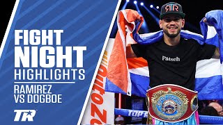Robeisy Ramirez Scores 1 Knockdown, Beats Isaac Dogboe to Win Featherweight Title | FIGHT HIGHLIGHTS