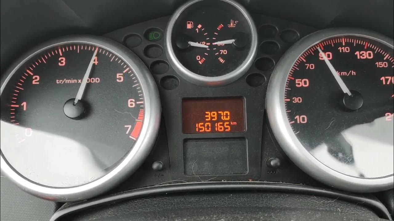 Peugeot 207 1.4 54kW acceleration YouTube