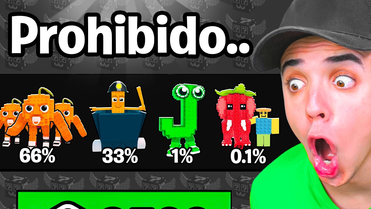 Compré LUCKY BLOCKS PROHIBIDOS (0.01%) en Steal a Brainrot