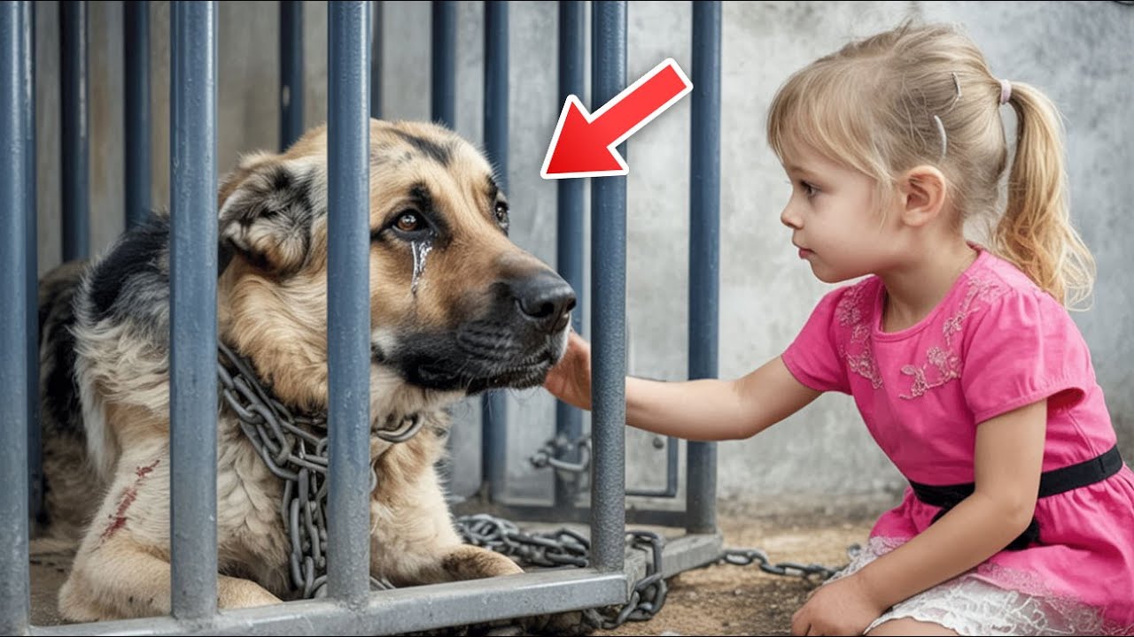 Ein krank­er Schäferhund sollte sterben – doch ein Mädchen tut das Unglaubliche!
