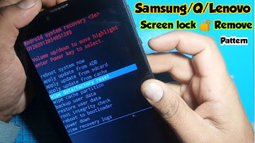 Hard Reset All Tab Lenovo/Q tab|How to forgot Screen lock password Lenovo Tab|Factory Reset Q Tab