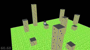Jetpack game wip python opengl