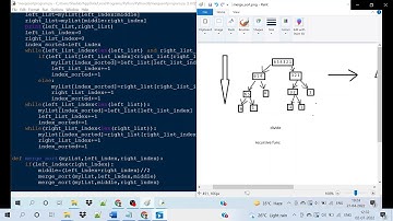 Merge Sort (part-3) The recursive function