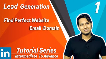 Linkedin Lead Generation Tutorial Series 2020 | Part 1 | 100% Non-Bounce B2B Contact List