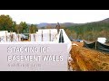 ICF Mountain Homestead Basement: Stacking FoxBlocks Insulated Concrete Forms