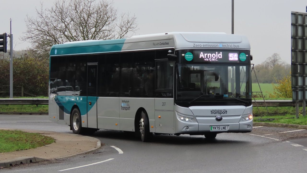 Nottingham City Transport - The remaining 14 Yutongs out and about - November & December 2025