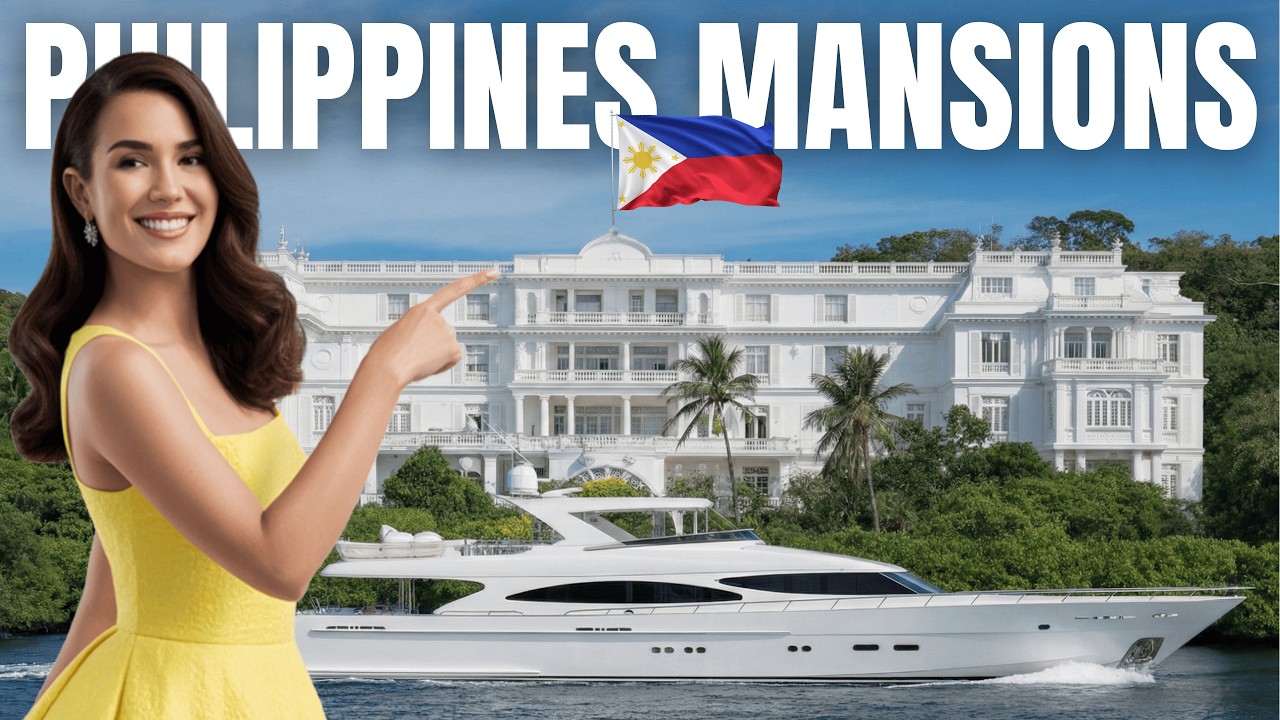 Внутри частного особняка самой богатой филиппинской актрисы...