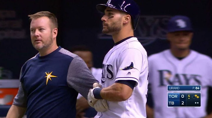 TOR@TB: Kiermaier exits game after hit by pitch - DayDayNews