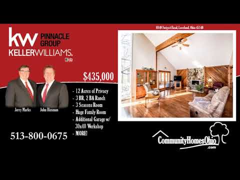 8849 Swigert Road, Loveland, OH home video tour