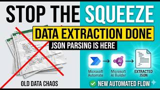 Data Extraction Flow with AI Builder and Parse JSON | Power Automate