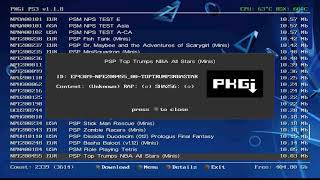 pkgi 1.1.8 ps2/ps1/psm/psp screenshot 1