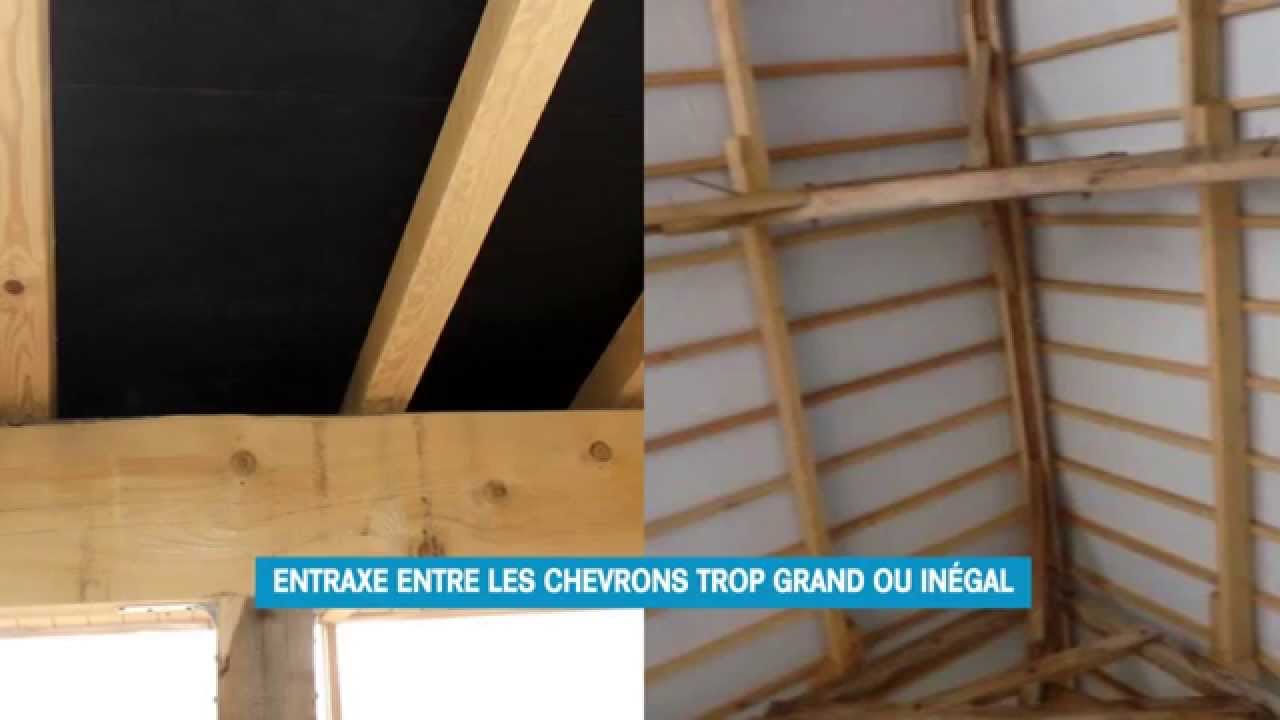 Charpente maison : les malfaçons de la construction - YouTube